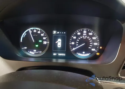 2017 Hyundai Sonata Hybrid Se from USA, damaged, VIN KMHE24L15HA045822